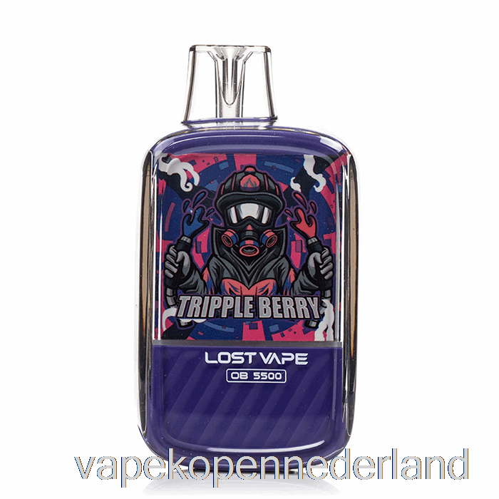 Elektronische Sigaret Vape Verloren Vape Ob5500 Wegwerp Triple Berry